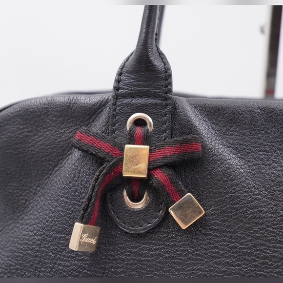 AD29❤️ GUCCI Calfskin Princy Boston Weekender Bag - Picture 2 of 16